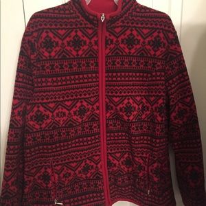 Fleece cardigan